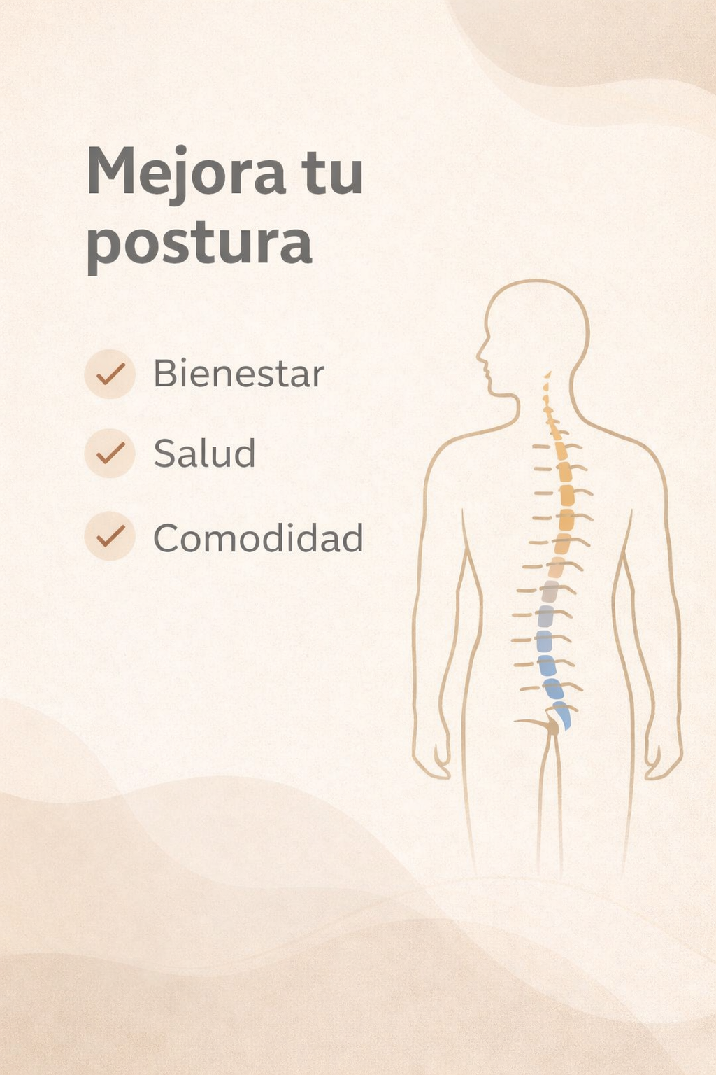 Corrector de postura ortopedico